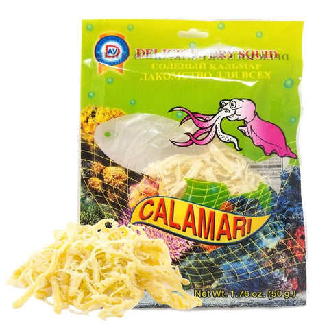 Av Delicious Dry Calamari Shredded
