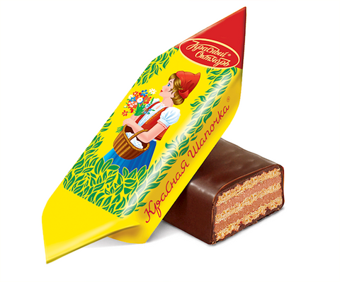 Krasnaya Shapochka Chocolate Wafer 1LB