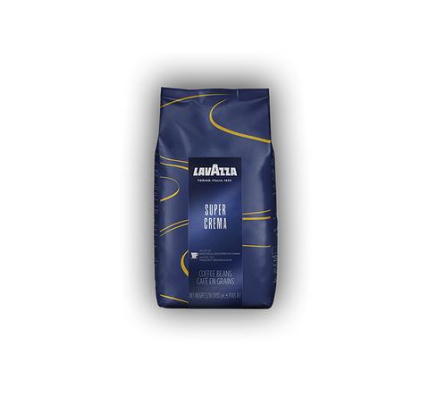 Lavazza Super Crema Whole Bean Espresso Coffee