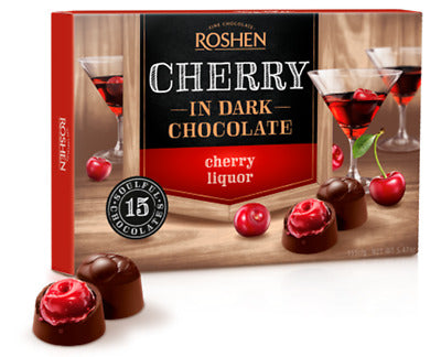 Roshen Shooters Cherry Liqueur Chocolates