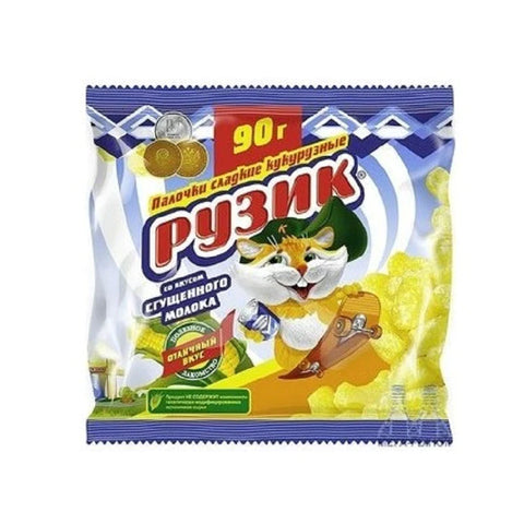 Ruziki Condensed Milk Flavor Corn Puffs