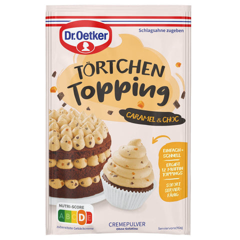 Dr. Oetker Tortchen Topping Caramel & Choc