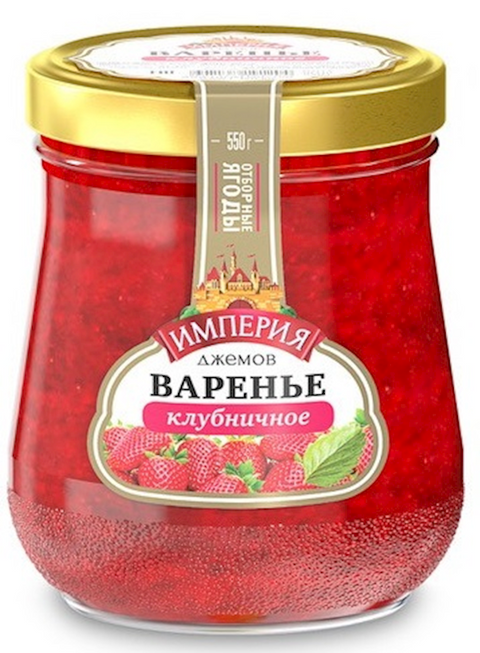 Imperial Strawberry Jam 550G