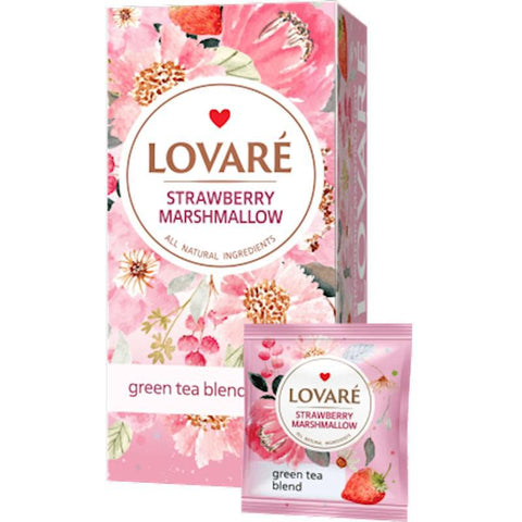 Lovare Strawberry Marshmallow Tea Bags