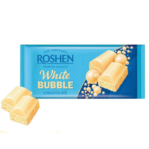 Roshen White Bubble Chocolate